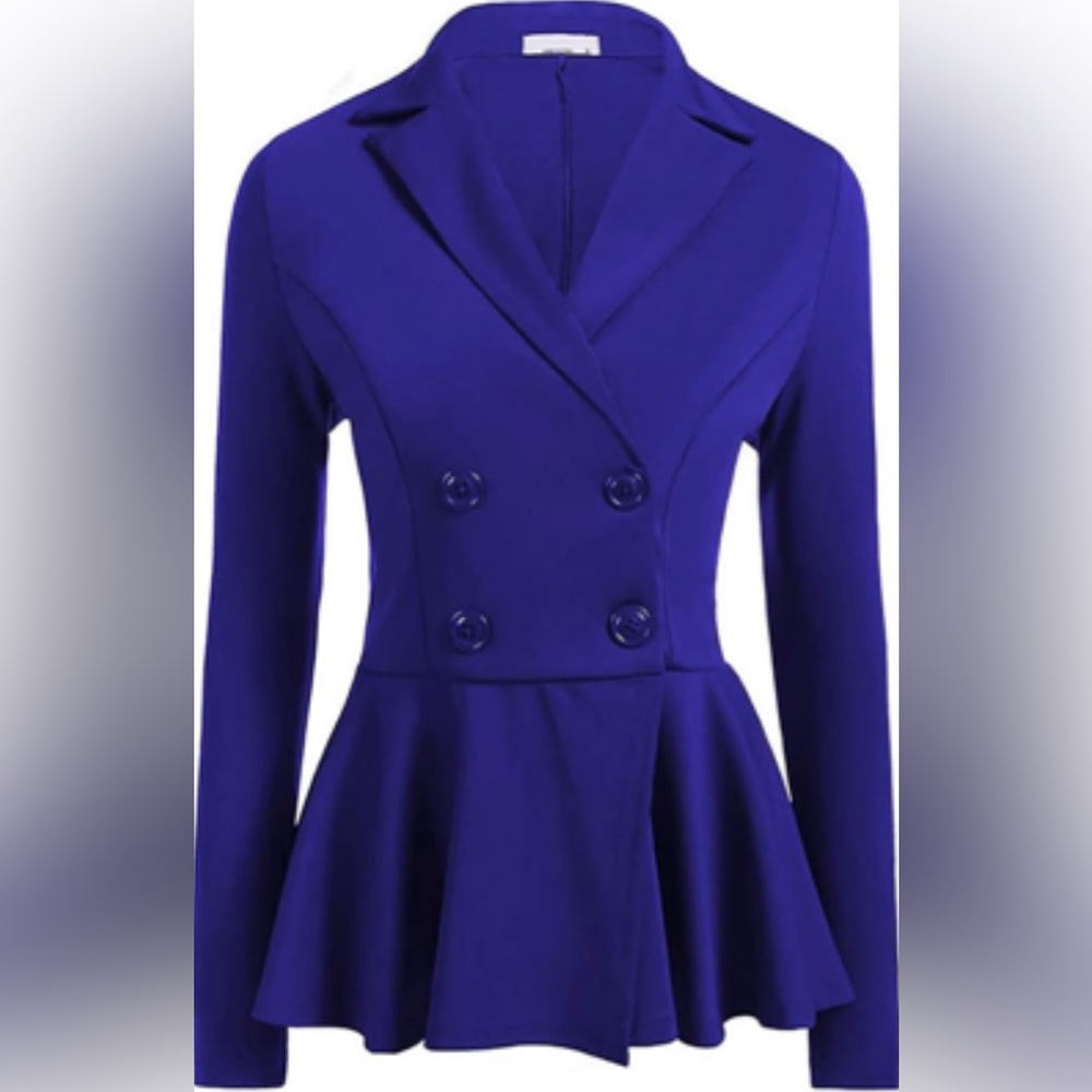 Yunclos- Royal Blue Women’s Blazer